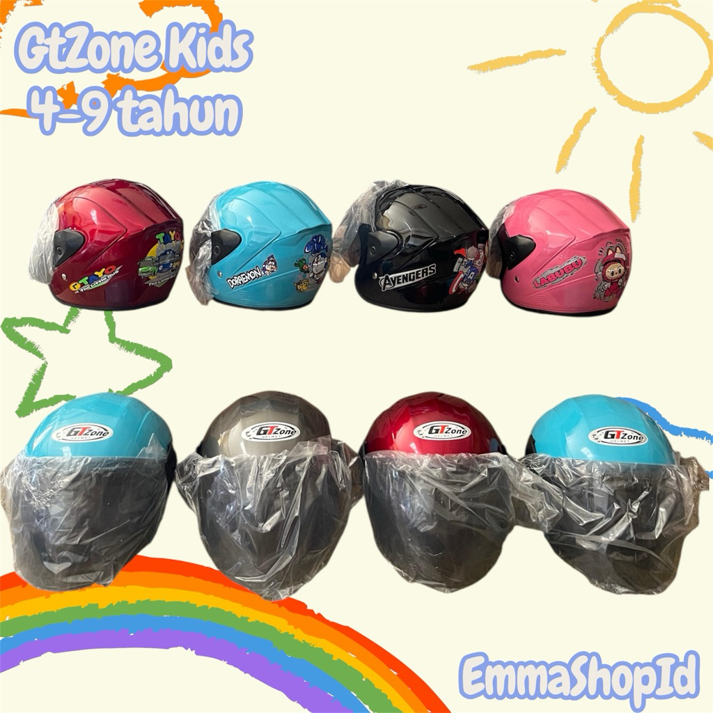Helm Anak GT Zone SNI 4-9 Tahun