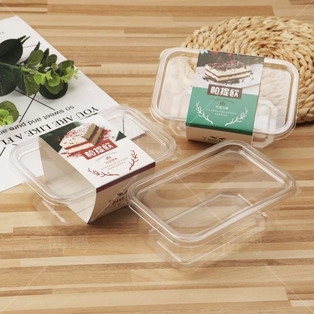 10pcs Dessert Box Korean Dessert Cup Box Dessert Tiramisu Salad Cup