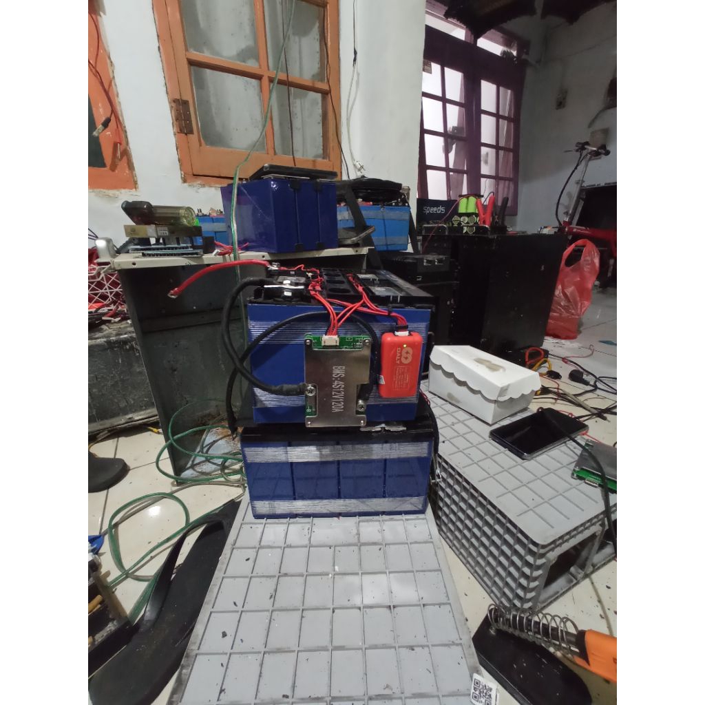 baterai lifepo4 12v 100ah BMS+balencer