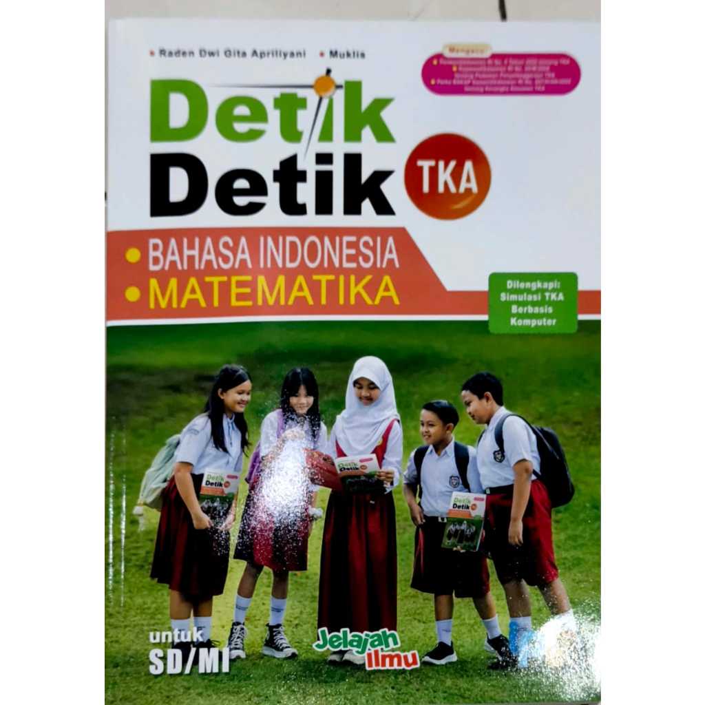 BUKU SOAL UJIAN DETIK DETIK TKA SD/MI KELAS 6 KUMER INTAN PARIWARA