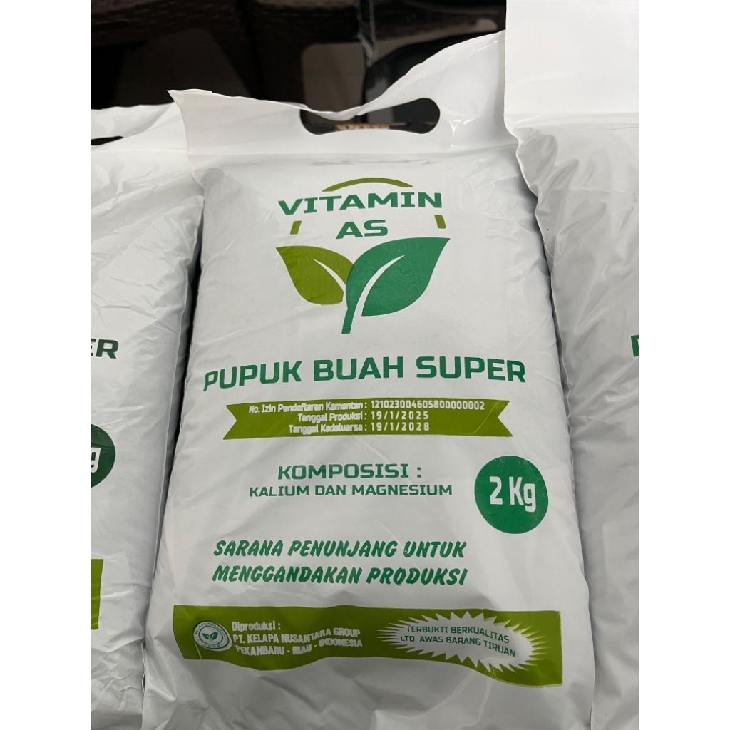 Pupuk Buah super VITAMIN AS ( BOSTER )