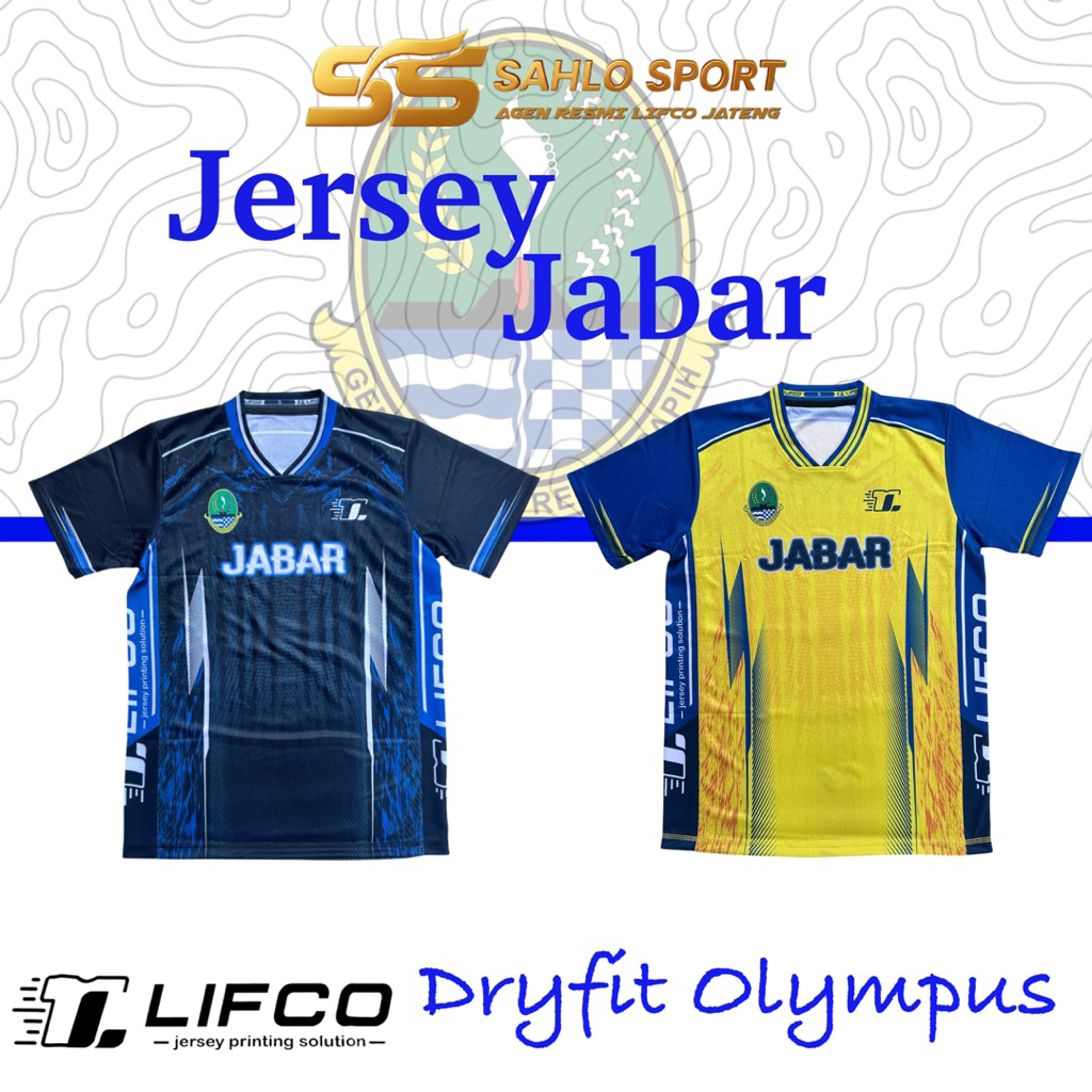 Jersey Lifco Jabar J#387 - Pria - Dryfit Olympus -Ready stok