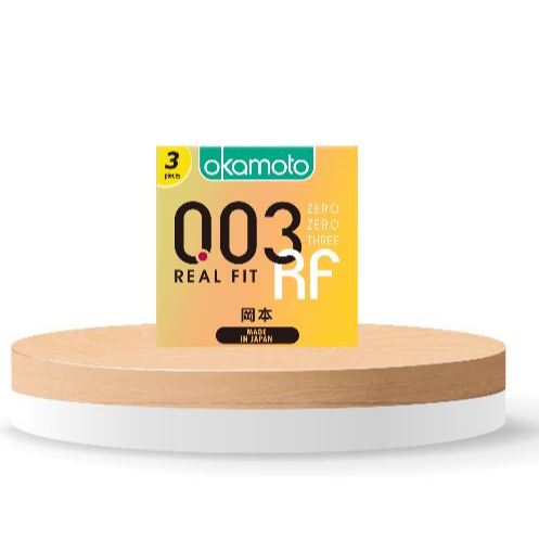 Kondom Okamoto 003 Real Fit 2Pcs | Super Tipis