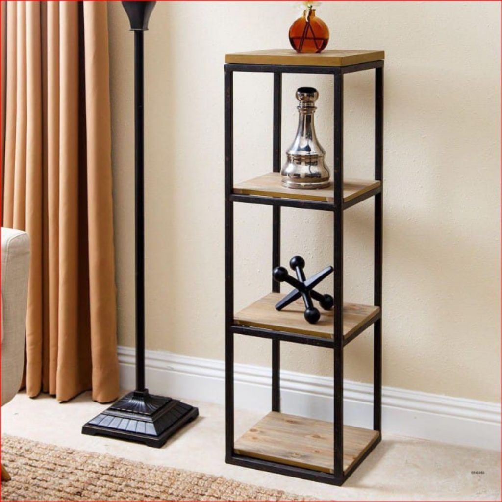 rak pajangan susun tiga/rak pojok ruang tamu