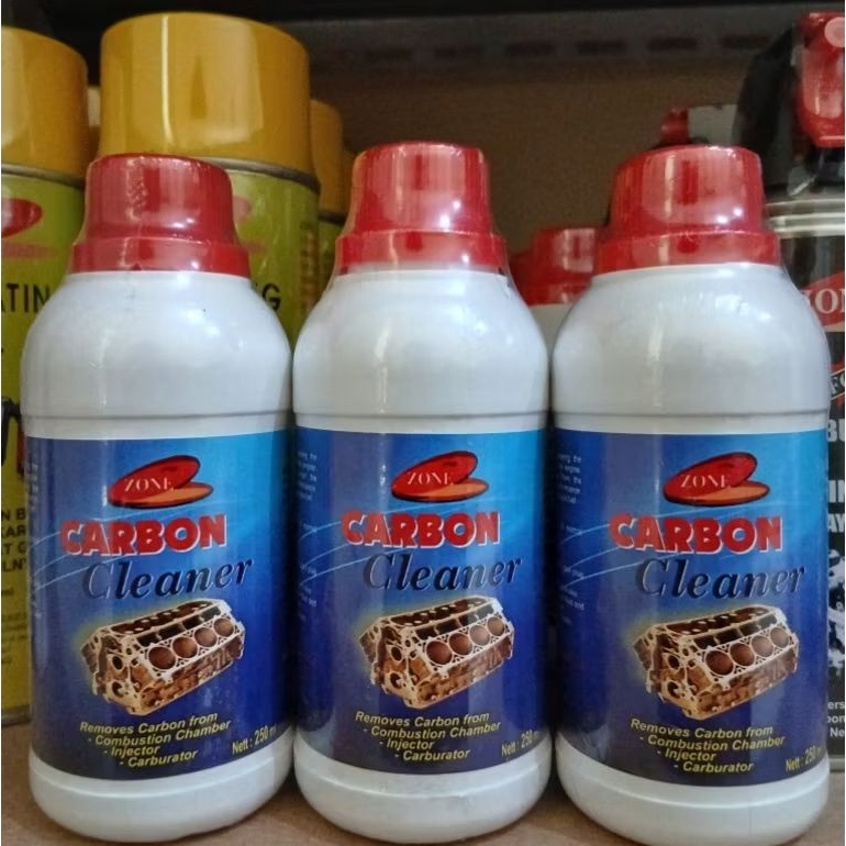 CARBON CLEANER ZONE PEMBERSIH KERAK RUANG BAKAR MESIN ZONE 250ML