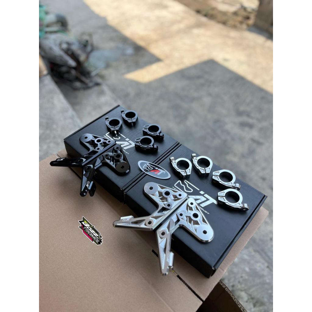 BREKET KUPINGAN LAMPU RX KING AITECH SET CINCIN LAMPU CNC BRECKET KUPINGAN RX-KING AS 30 AITECH ORIG