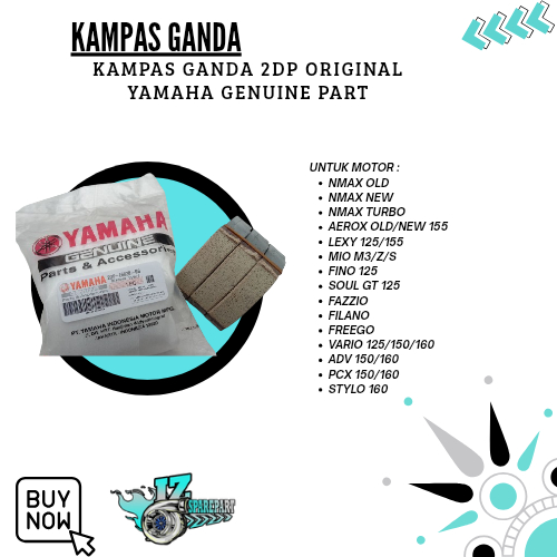 Kampas Ganda Nmax Original (2DP)