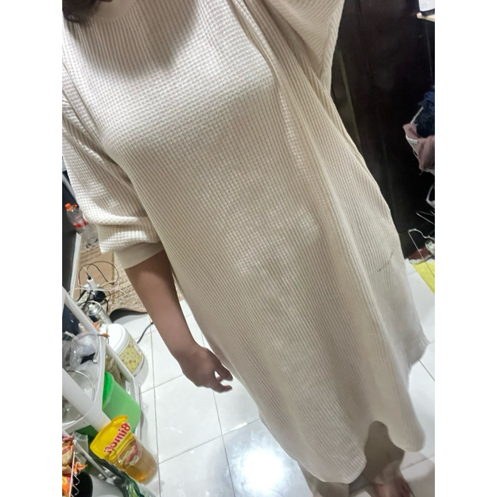 Uniqlo VIRAL Dress Waffle