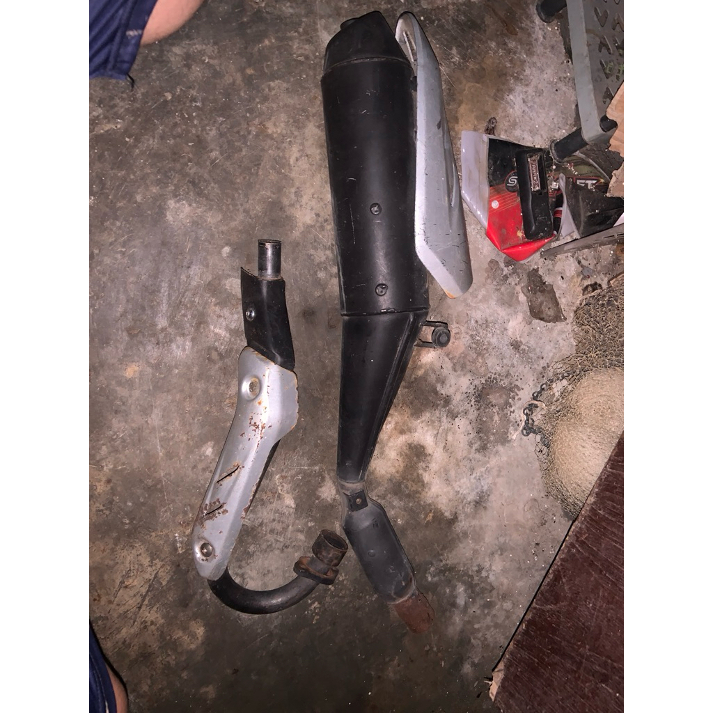 knalpot ori crf 150l