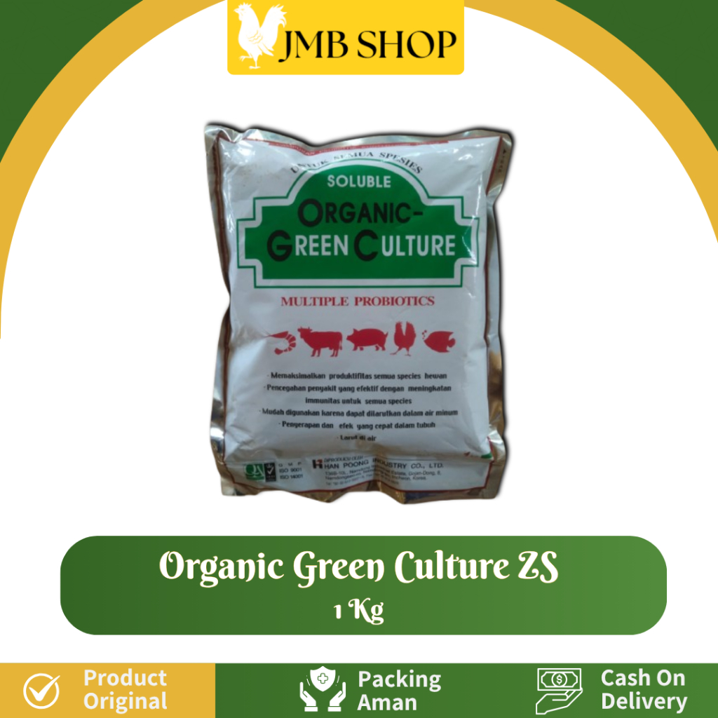 Soluble Organic Green Culture Zs Vitamin Untuk Semua Hewan - Star Farm
