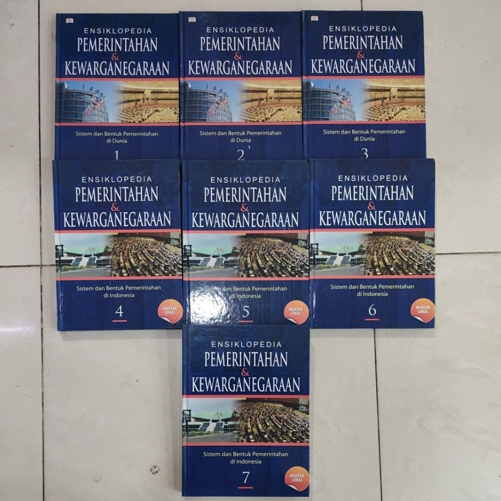 Buku Original ENSIKLOPEDIA PEMERINTAHAN & KEWARGANEGARAAN - SISTEM DAN BENTUK PEMERINTAHAN DI INDONE