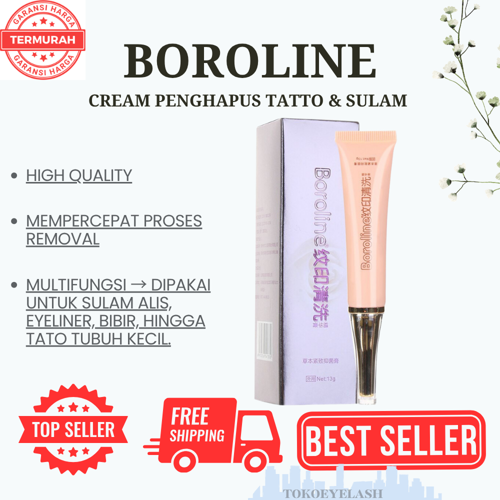 CREAM BOROLINE PENGHAPUS SULAM / TATTO