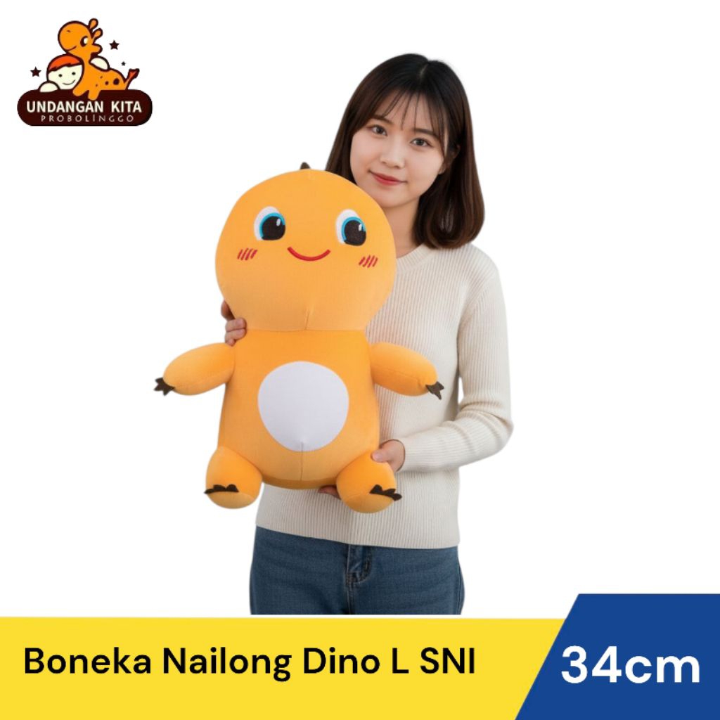 Boneka Nailong Nalong Dino L SNI