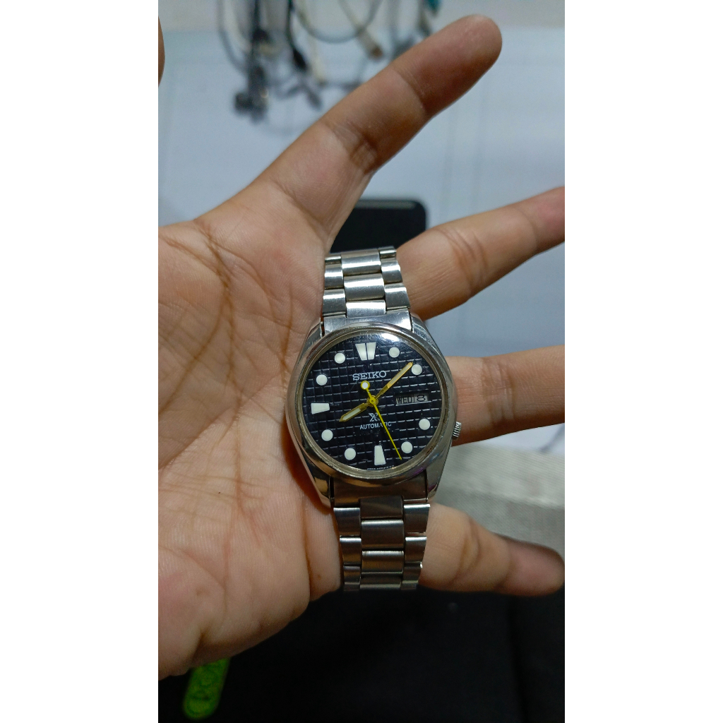 Jam Tangan Seiko 5 Automatic Original - Mesin 7009 (second) (preloved)