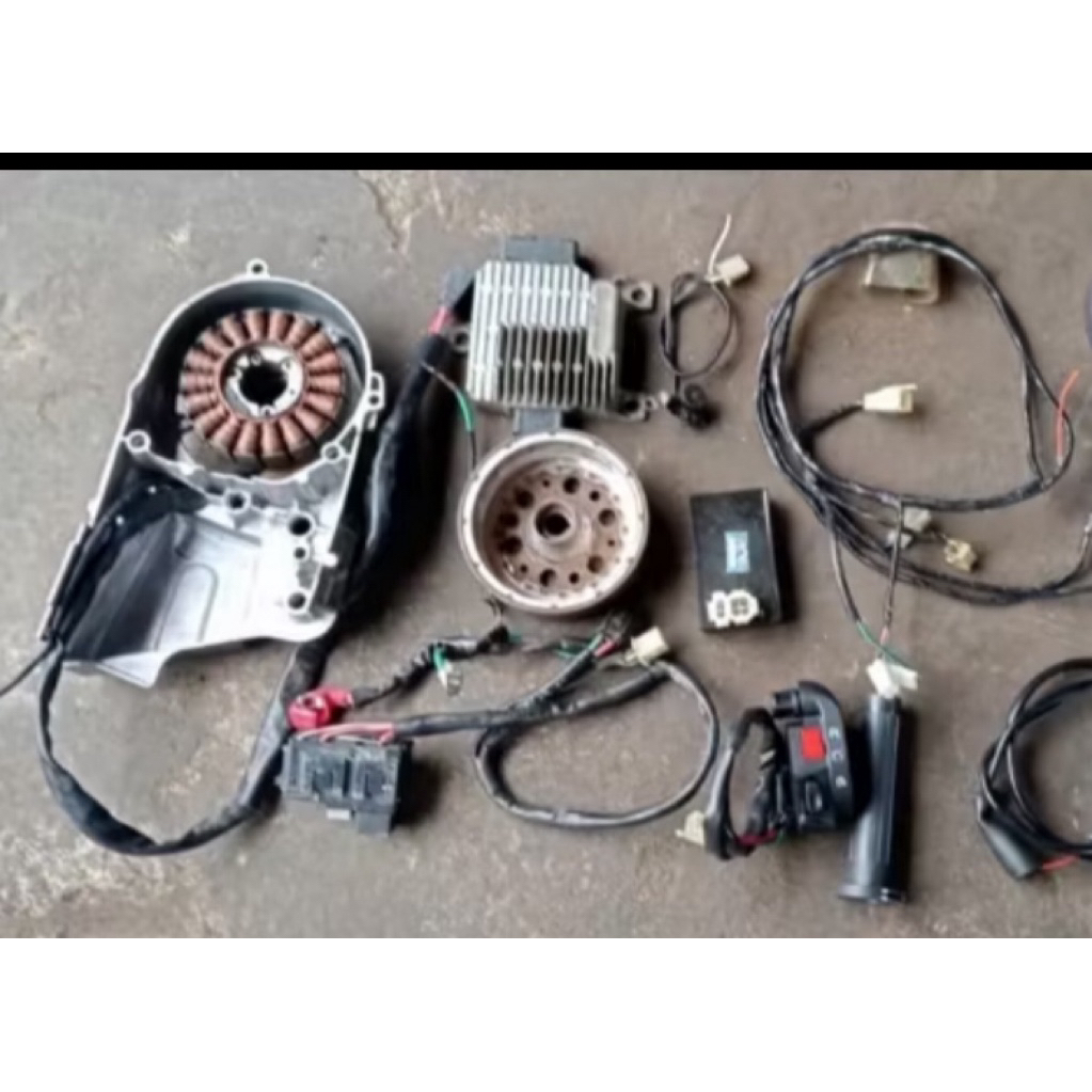 dobel starter acg pnp satria CBU