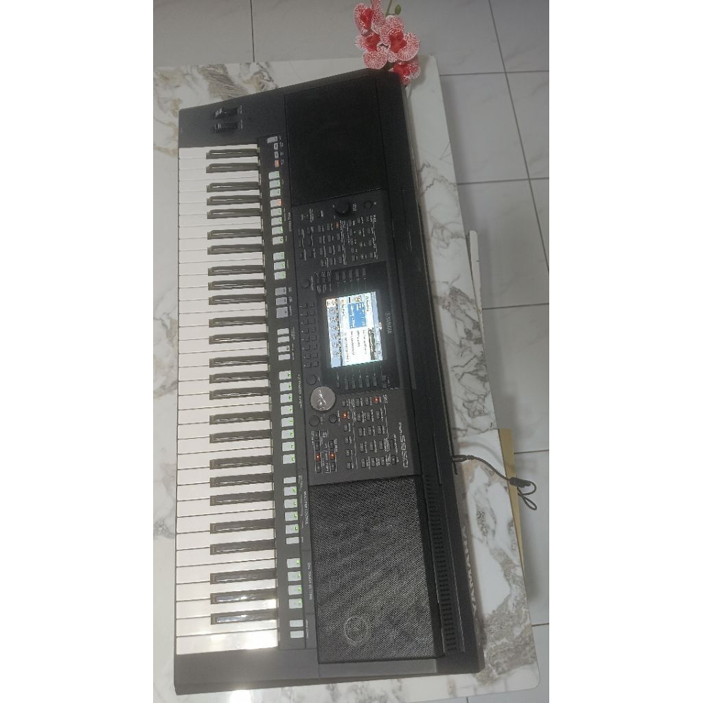 papan tuts keyboard yamaha psr-S /Set tinggal pasang lengkap dengan EMKS
