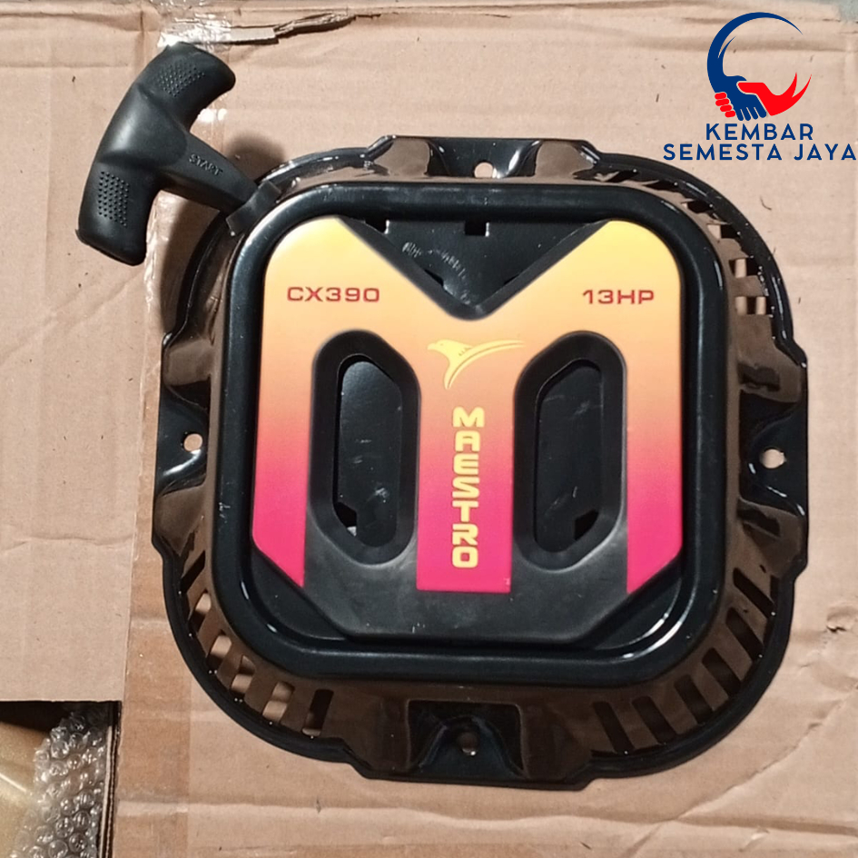 MAESTRO Recoil Starter ASLI ORI Engine 13 HP 13 PK Honda GX390 CX 390 Genset MT7000CE 5000Watt MT 70