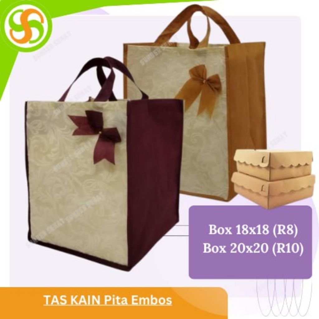 Tas Kain Spounbond Hajatan JB Embos 20 1lusin