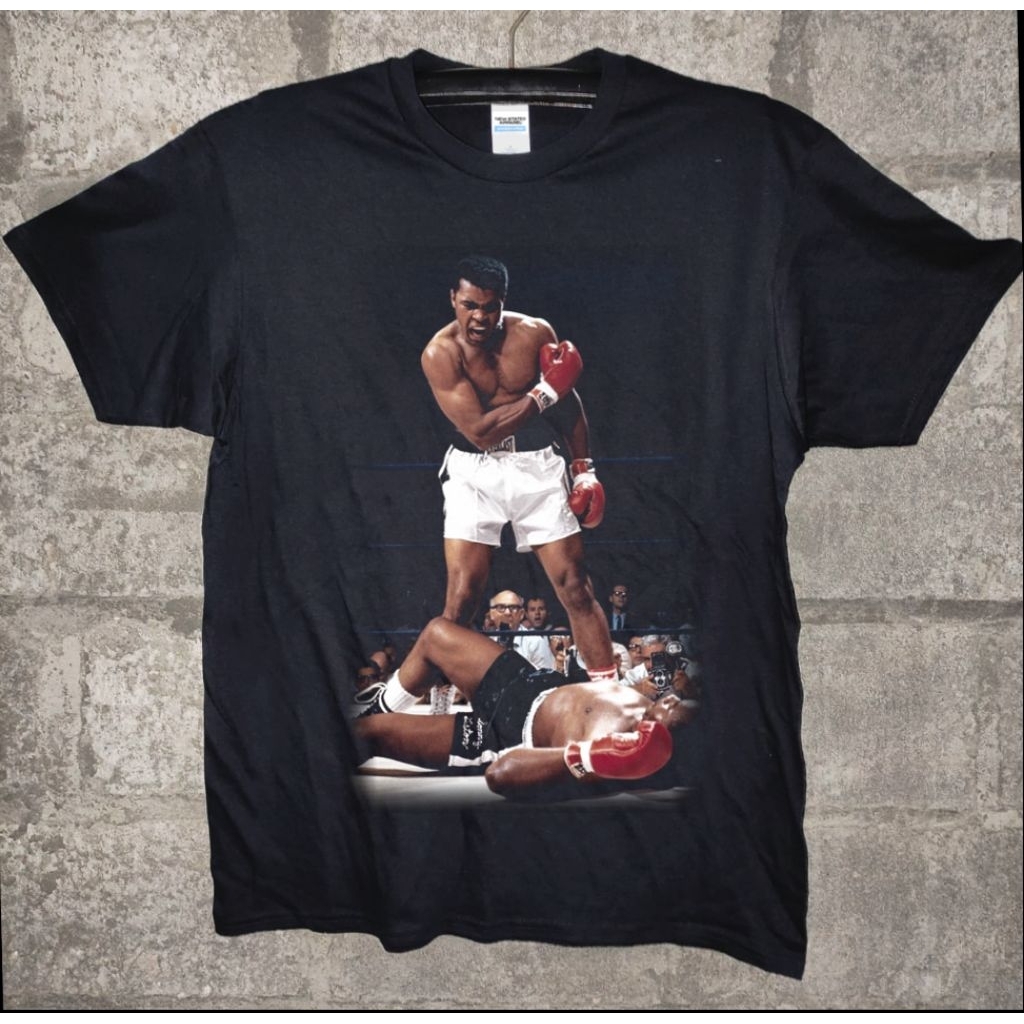 Kaos custom Muhammad Ali knock out