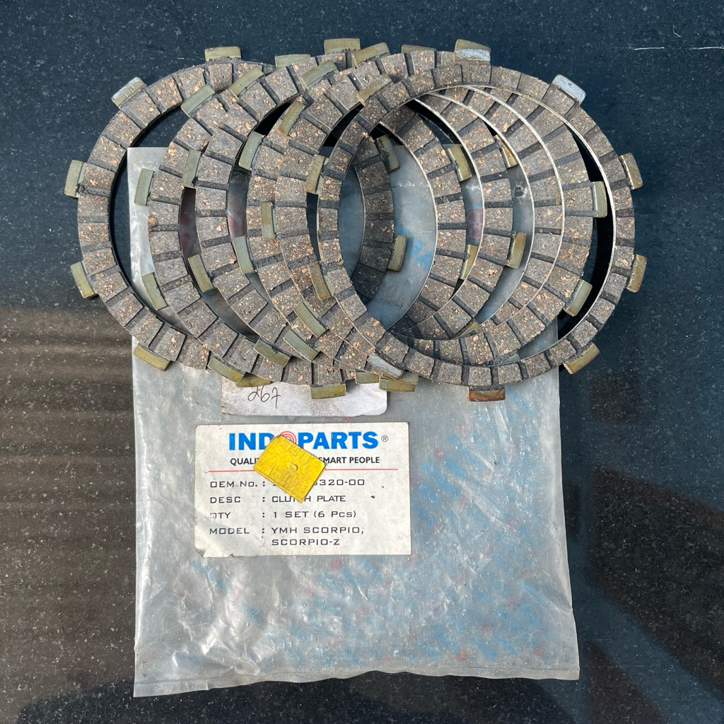 kampas kopling Yamaha Scorpio Z ori indopart Nos