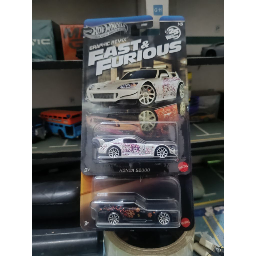 hot wheels honda s2000 hitam putih