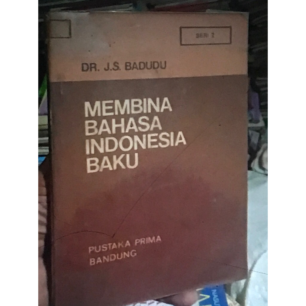 buku membina bahasa indonesia baku buku jadul