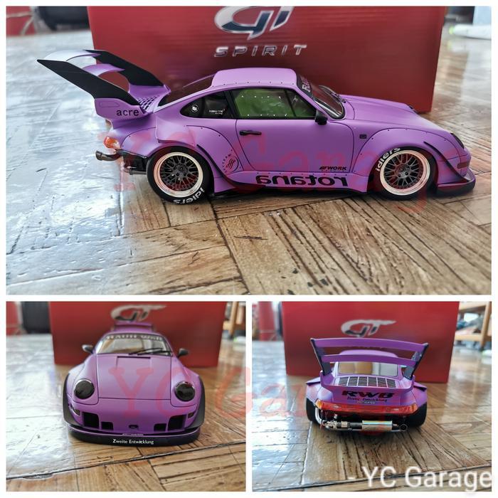 1/18 GT Spirit Porsche RWB Rotana Matt Purple
