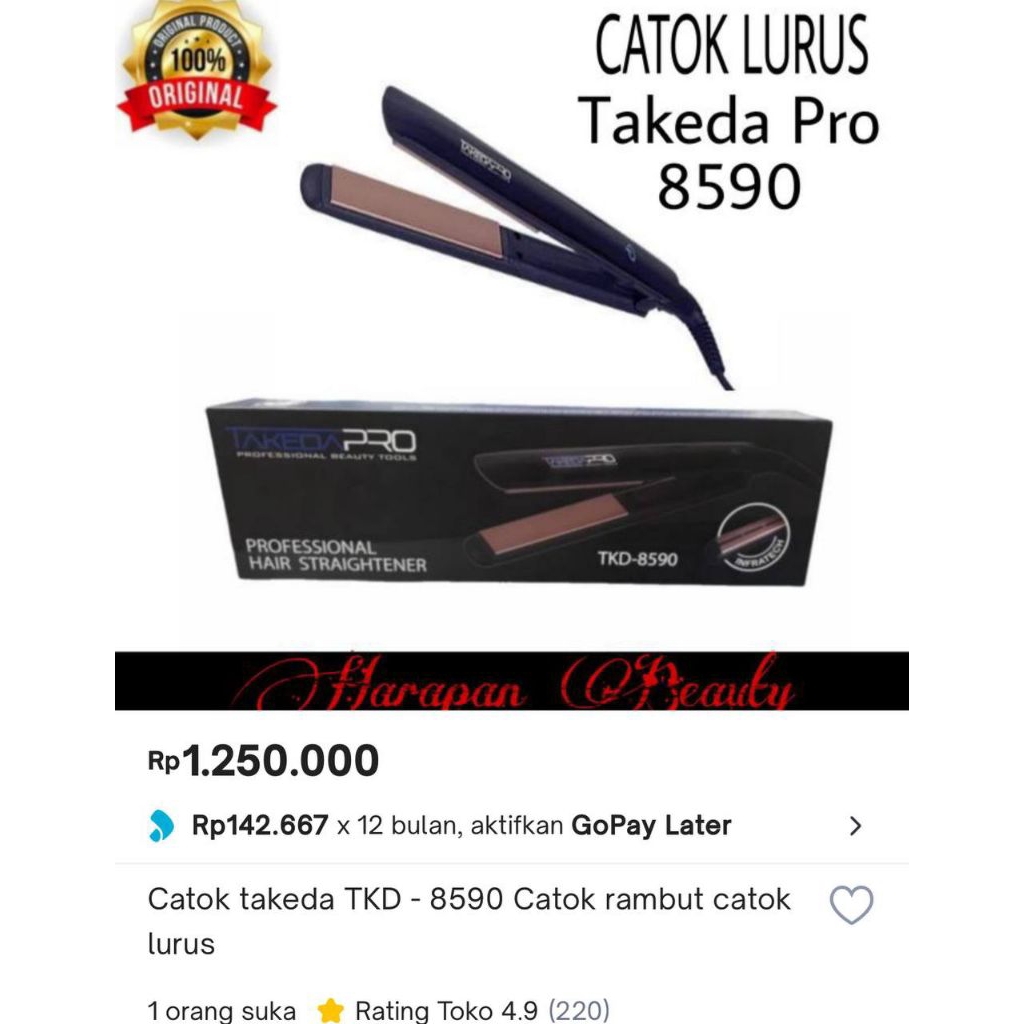 catokan Takeda pro 8590 second