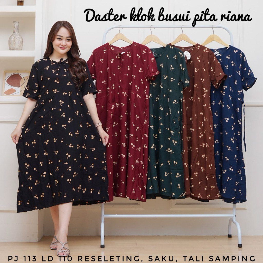 Daster klok busui pita riana