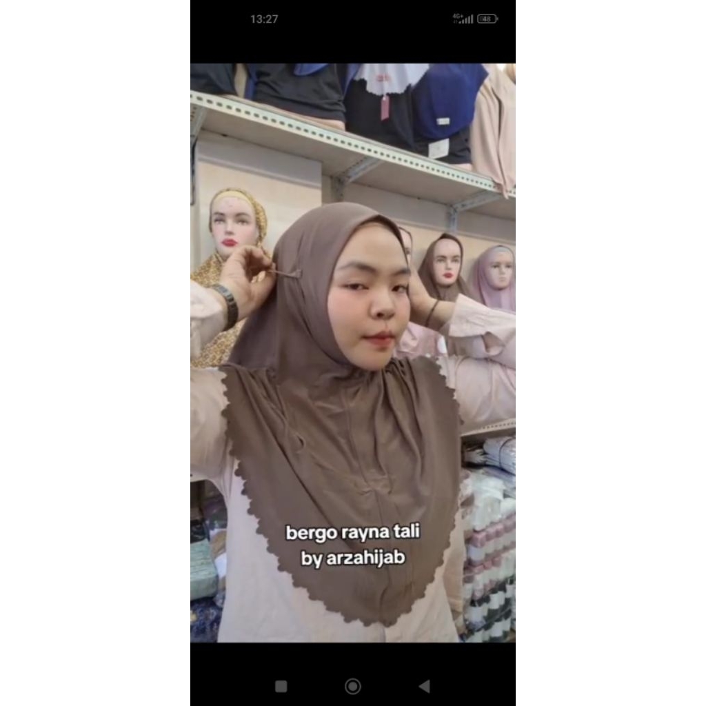 bergo arza tali jersey malay