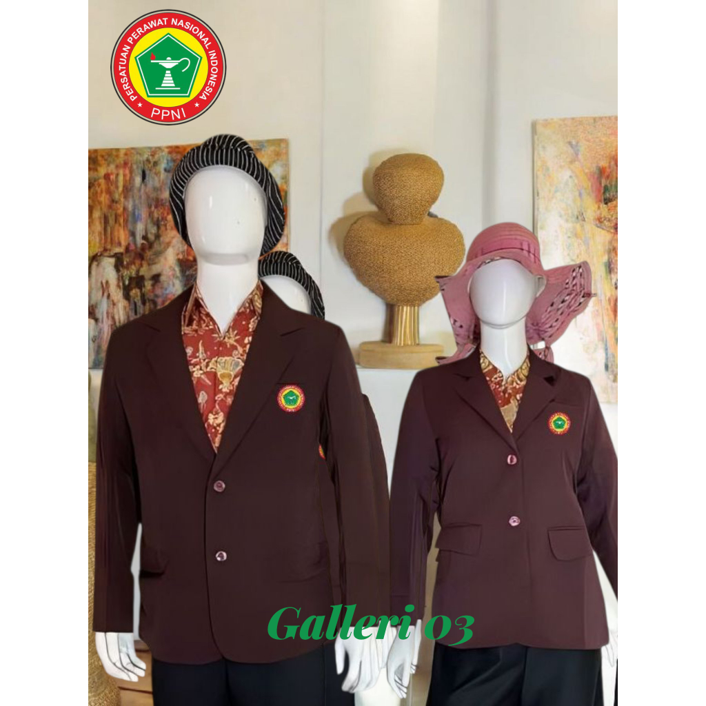 Jas Perawat Indonesia / Produsen Jas PPNI sudah terpasang logo