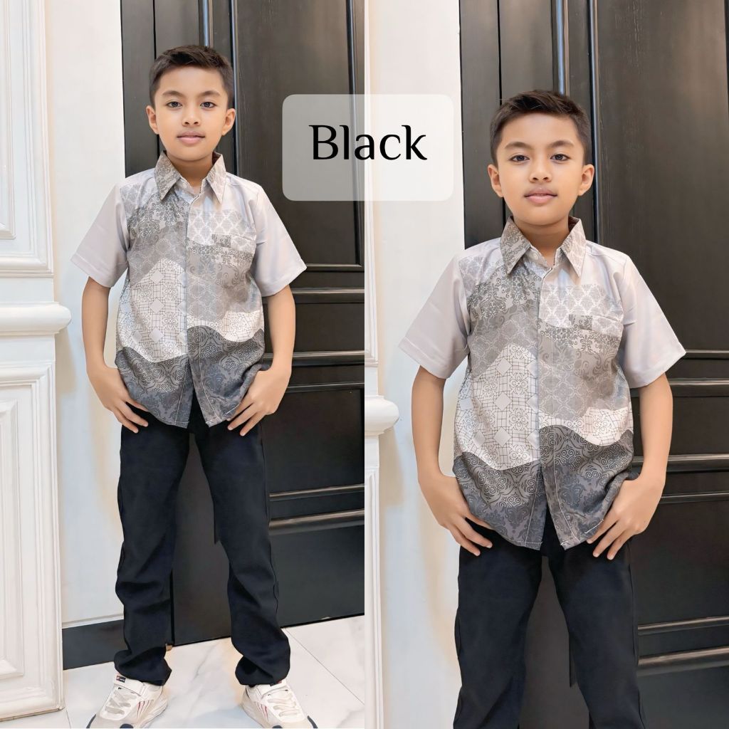 Kemeja Anak Liliana Series Bahan Lionel Richie