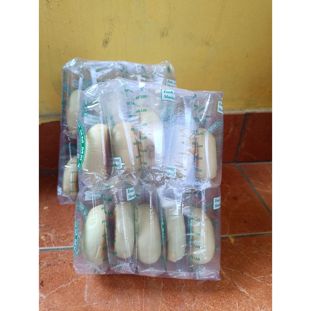 1 pack roti gepeng pia kacang hijau isi 10 pcs