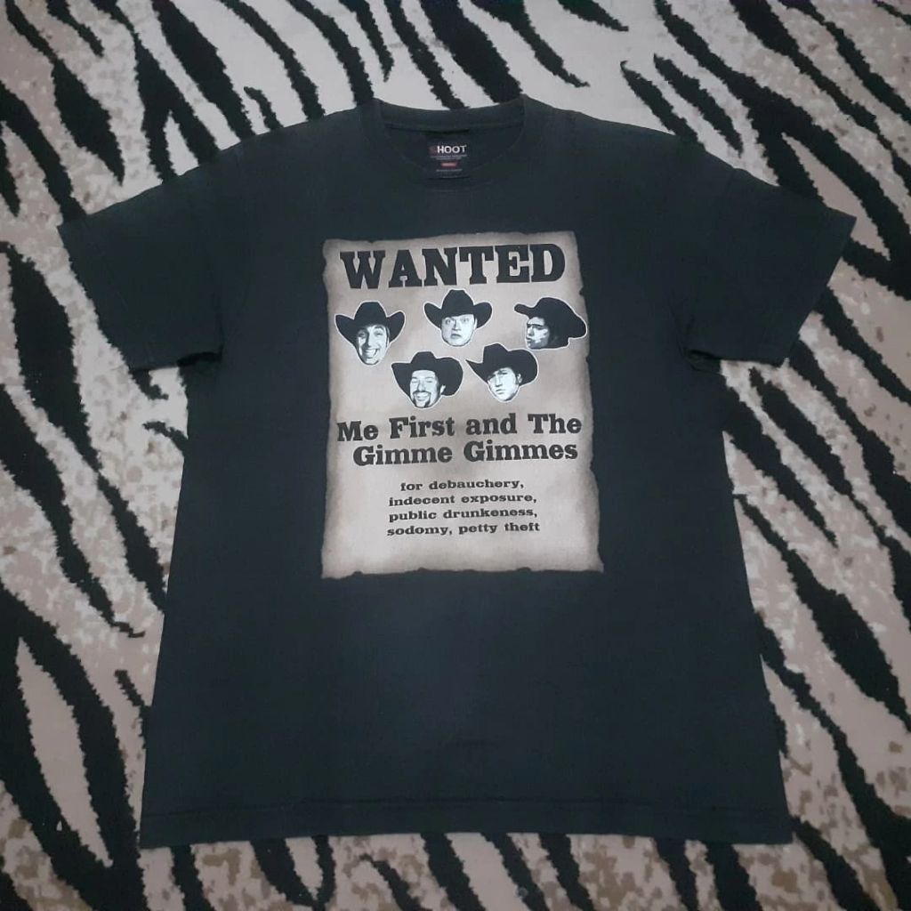 T-shirt ME FIRST AND THE GIMME GIMMES Tags SHOOT