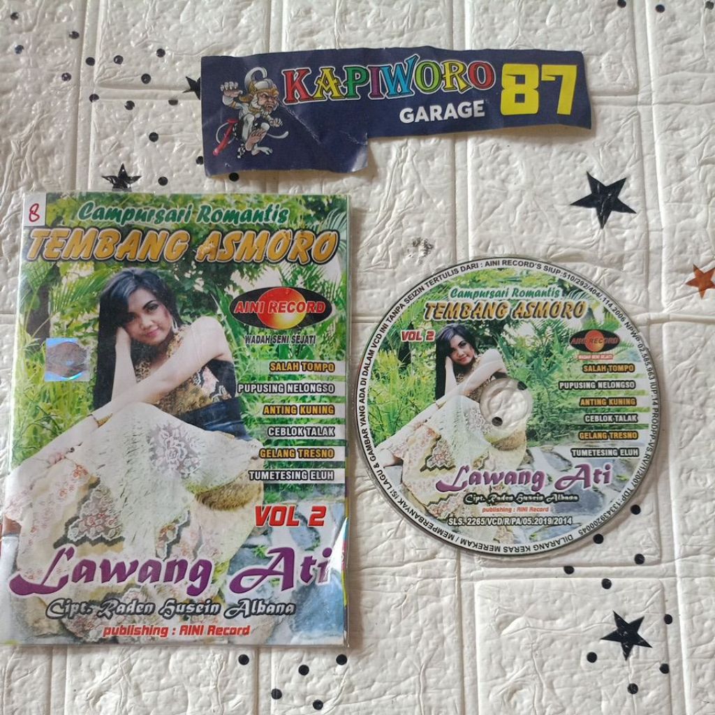 VCD,,CAMPURSARI ROMANTIS TEMBANG ASMORO