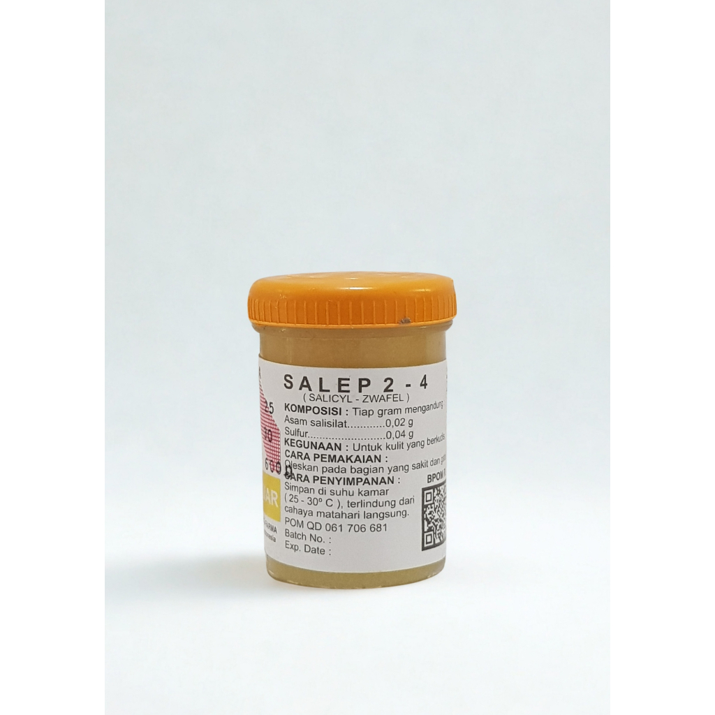 SALEP 2-4 SALICYL ZWAFEL CITO 15GR UNTUK KULIT YANG BERKUDIS / SALEP 2-4 ZWAFEL 15GR