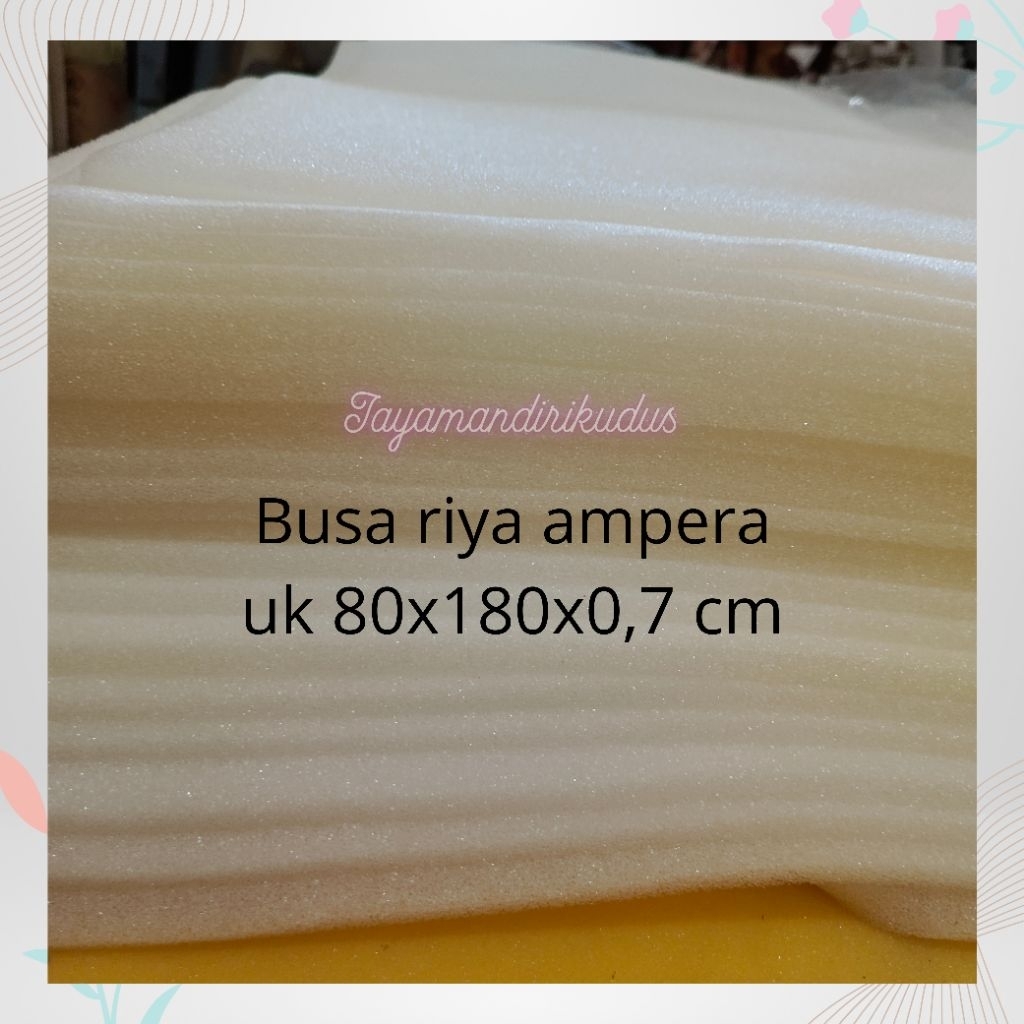 Busa Riya Ampera 80x180x0,7 cm – Busa Lembaran Serbaguna untuk Sofa, Jok, dan Kebutuhan Upholstery