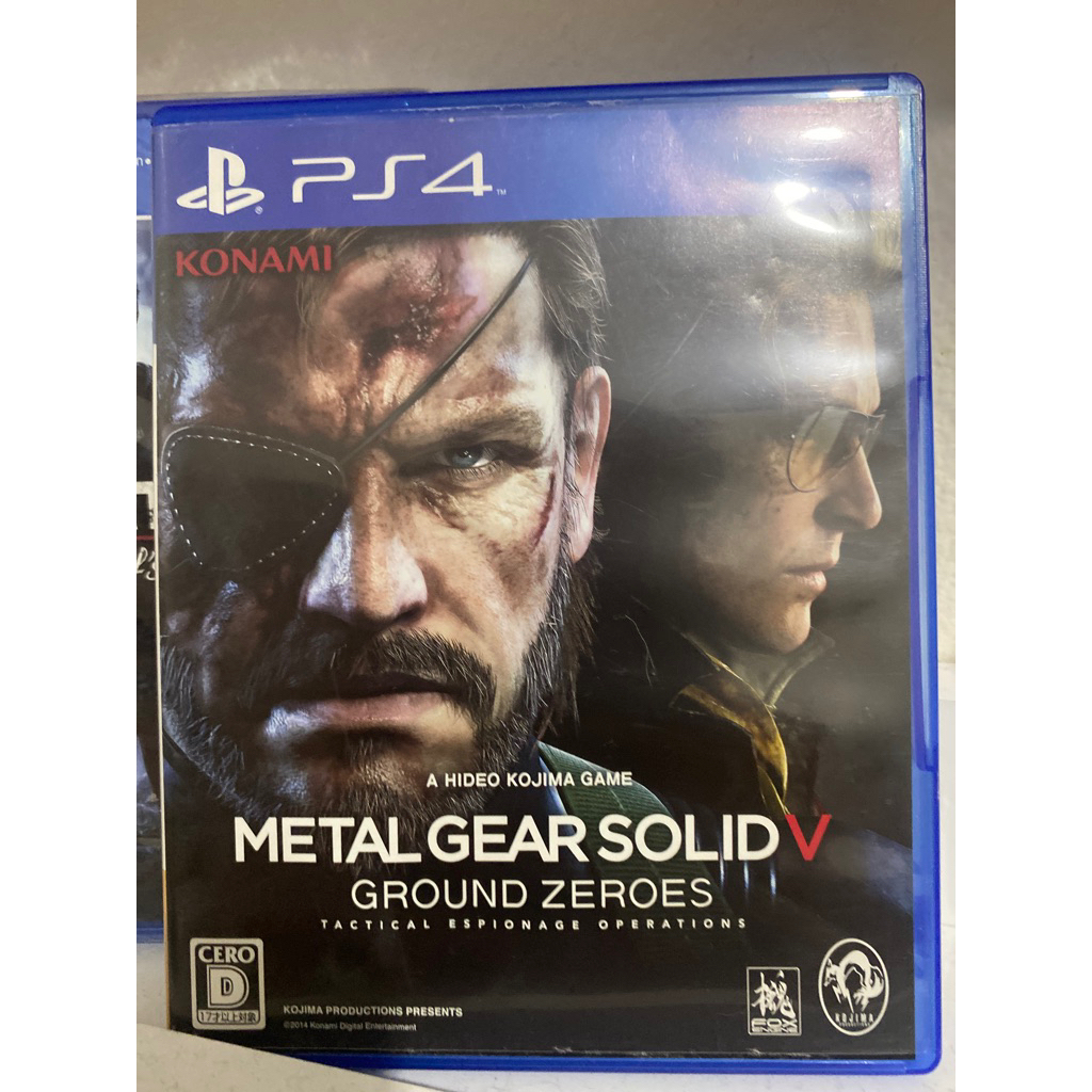 Metal Gear Solid Ground Zeroes Zero - Metal  Gear SOlid The PHantom Pain - Metal Gear Solid V Defini