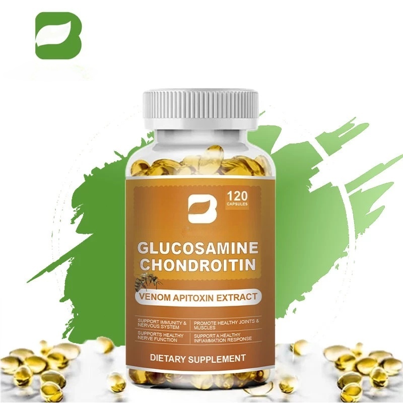 BEWORTHS Bee Venom Glucosamine Chondroitin Capsules – Joint Health Supplement, Relieves Pain and Inf