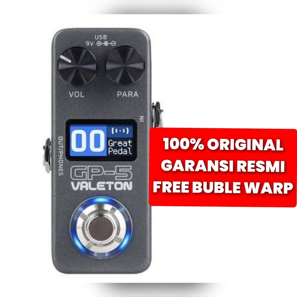 EFEK GITAR VALETON GP-5 VALETON GP 5 VALETON GP5 EFFECT GUITAR VALETON