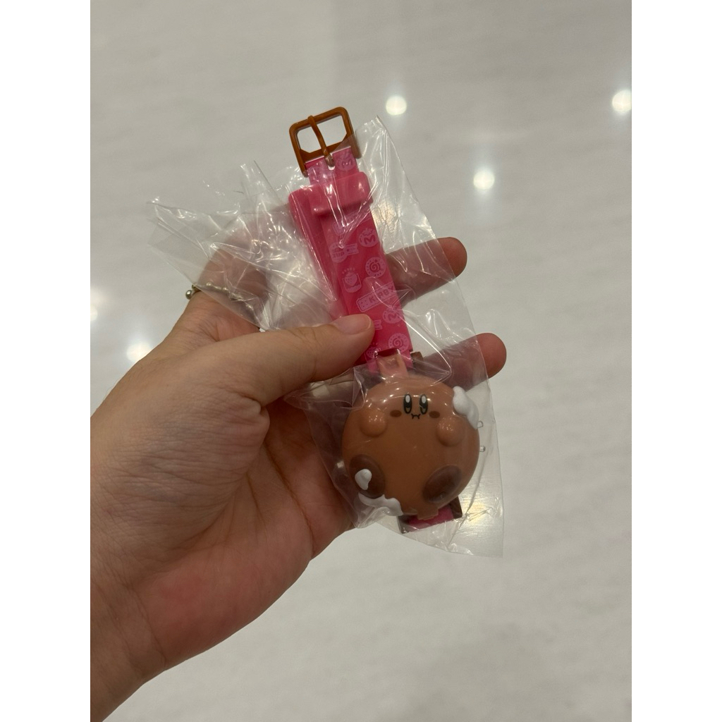 Kirby Gourmet Festival Digital Watch Chocolate Kirby Gachapon Watch Collection Original Japan Gasha 