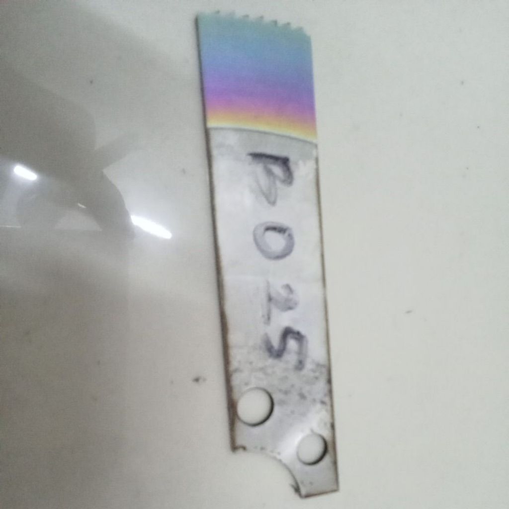 BAJA HSS DMO5 Pelangi Italy Original Bahan Pisau Dapur Iris Serbaguna Seset Raut Stek Okulasi Grafti