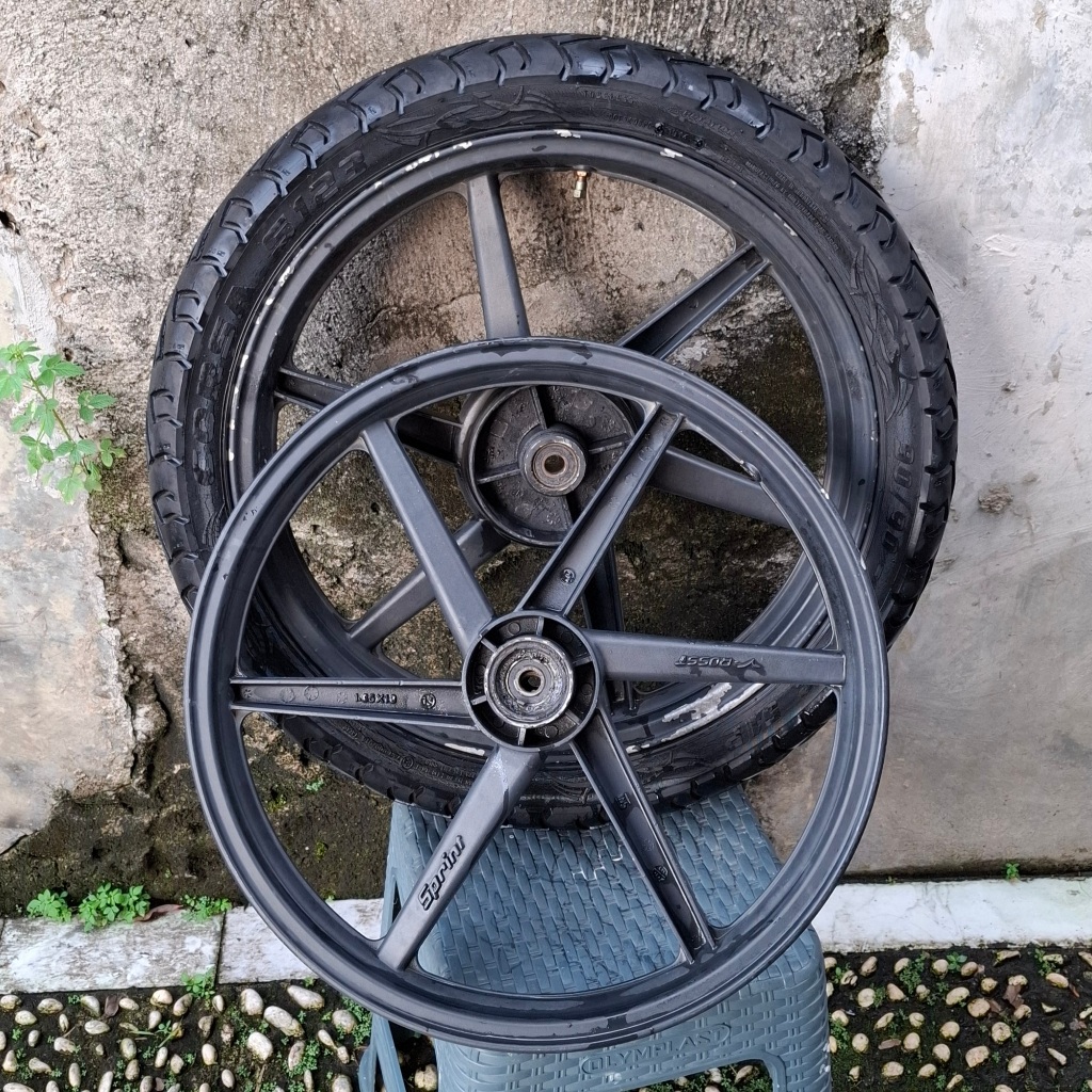 Velg palang v rossi sprint rx king depan ring 18.185 belakang 18.215 original copotan