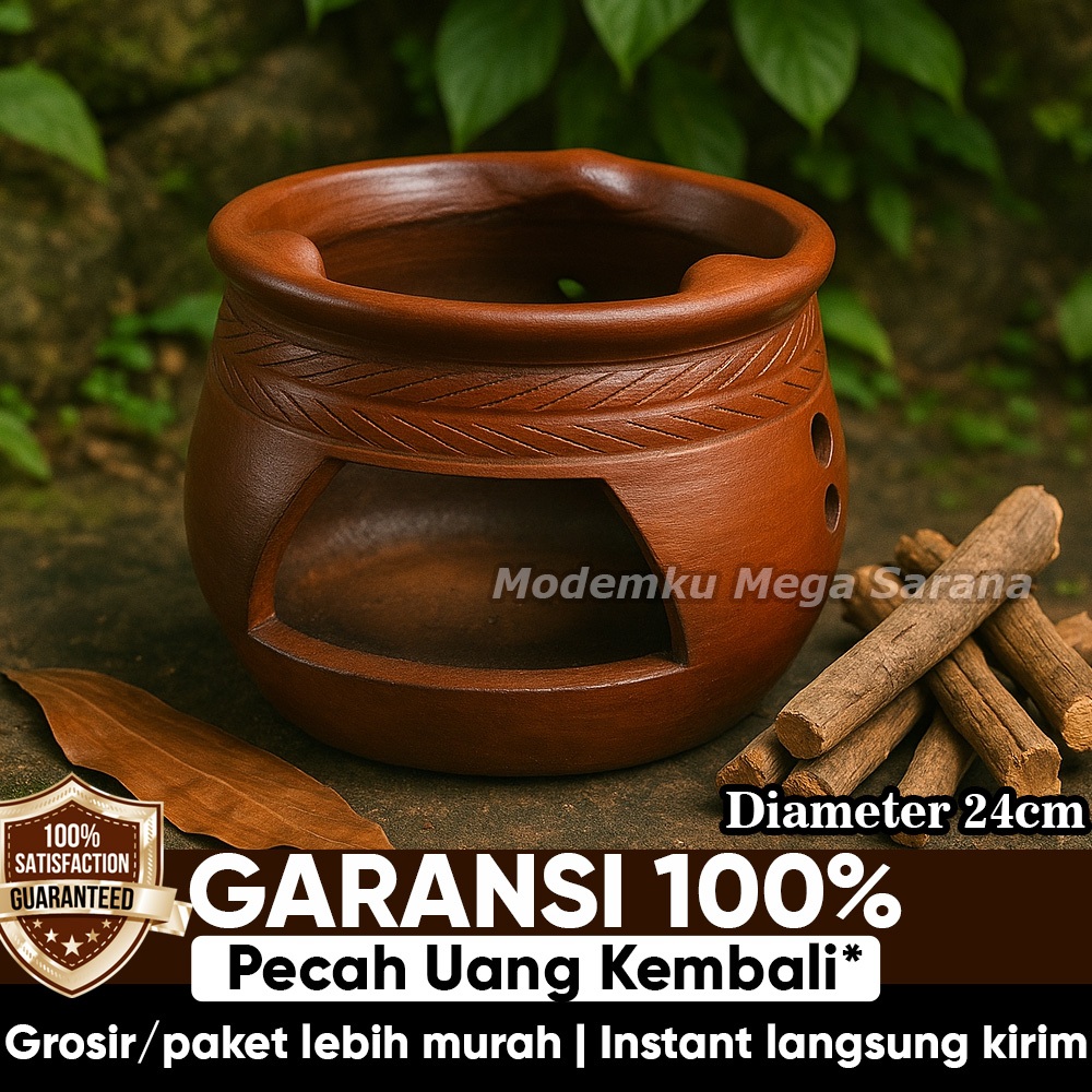 Pawon Gerabah | Kompor Tungku Dari Tanah Liat Gerabah Tungku Kayu Bakar Kren Keren Tradisional Untuk