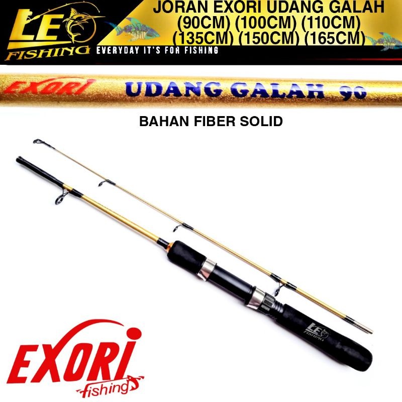 JORAN EXORI UDANG GALAH FIBER SOLID 90CM 100CM 110CM 135CM 150CM 165CM