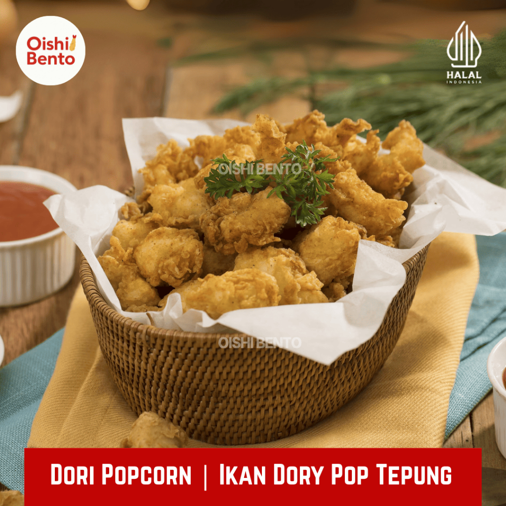 Dori Fish Popcorn 250g | Nugget Ikan Dory Siap Goreng