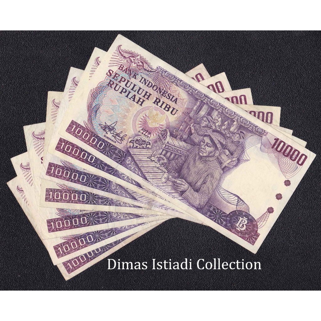Uang Kuno 10000 Rupiah 1979 Gamelan