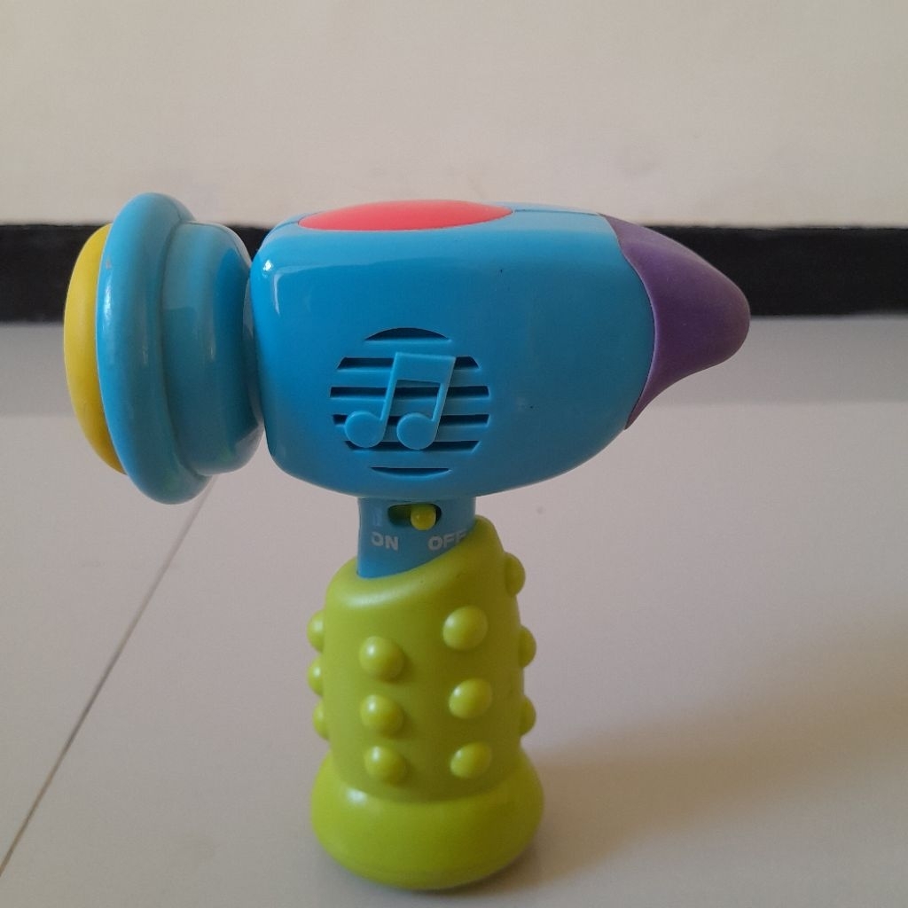 0335. Preloved Mainan Anak Fun Sound Hammer Palu Berbunyi