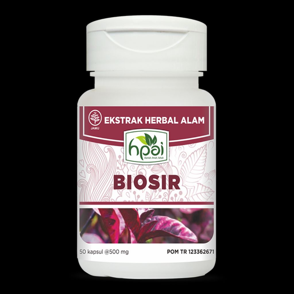 ORIGINAL 100% Biosir HNI HPAI merupakan obat herbal alami untuk wasir atau ambeien sekaligus memperb