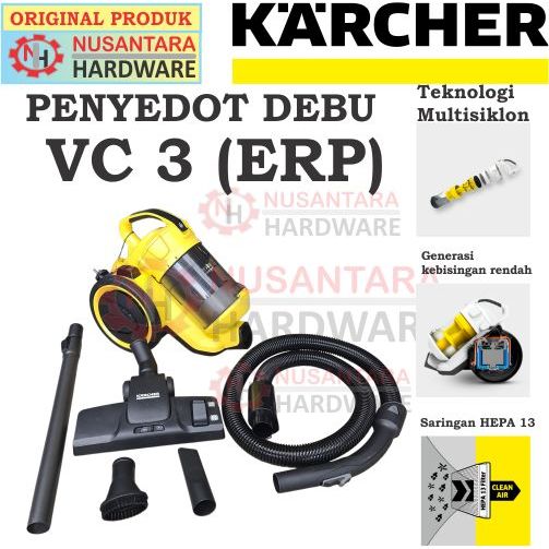 karcher vc 3 (erp) vacuum cleaner home & garden, mesin penyedot debu karcher vc 3